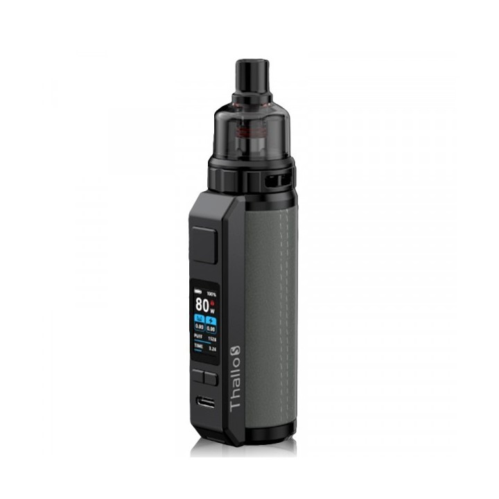 Smok Thallo Pod Mod Gri Deri Kaplama Elektronik Sigara Cihazı