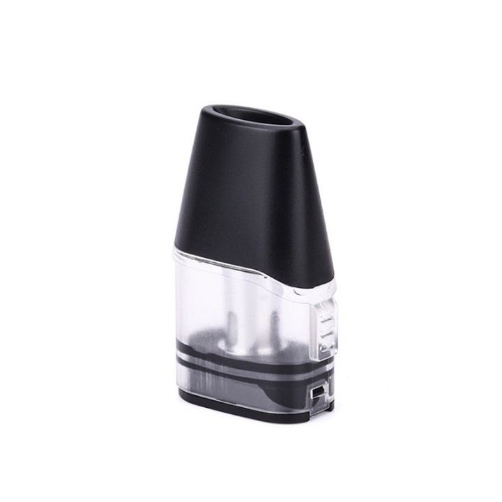 GeekVape Aegis One Kartuş, siyah ağızlı, şeffaf yedek pod.