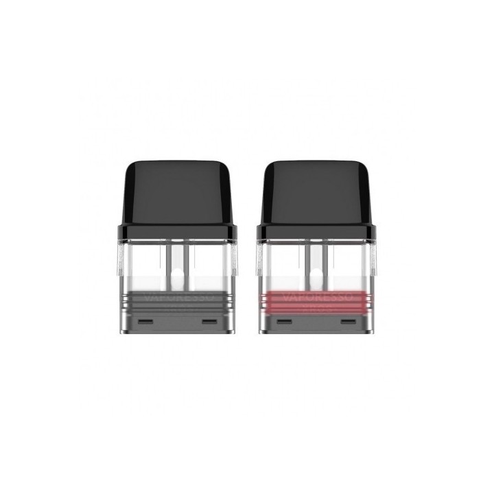 Vaporesso XROS 2 Kartuş Yedek Pod (2'li Paket) Şeffaf/Kırmızı