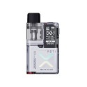 Vaporesso Moti X Play Pod Mod, beyaz, şeffaf gövdeli dijital ekranlı elektronik sigara