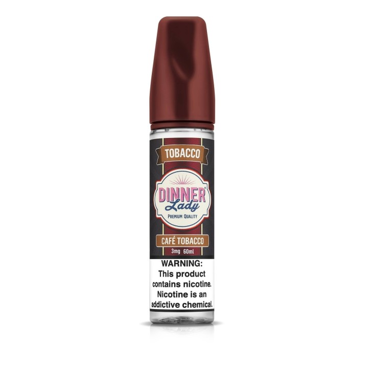 Dinner Lady Cafe Tobacco E Likit 3mg 60ml Premium Kalite