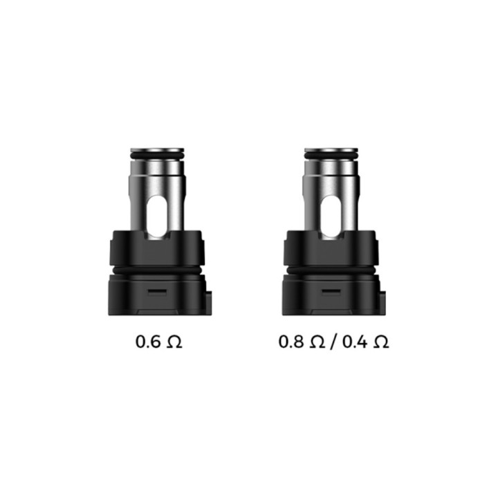 Uwell Crown M Coil yedek parça 0.6 Ohm ve 0.8/0.4 Ohm seçenekleri.