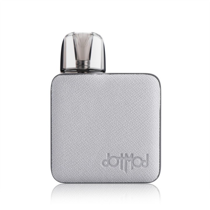 DotMod DotPod Nano Pod Mod Beyaz, şık ve kompakt elektronik sigara.