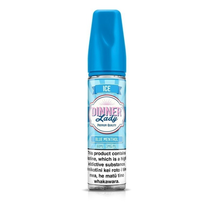 Dinner Lady Blue Menthol E Likit 60ML Buzlu Premium Kalite Mavi Likit