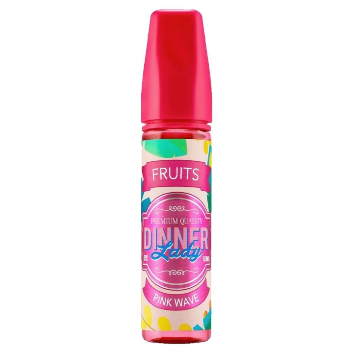 Dinner Lady Pink Wave Meyveli E Likit Şişesi, Pembe Kapaklı