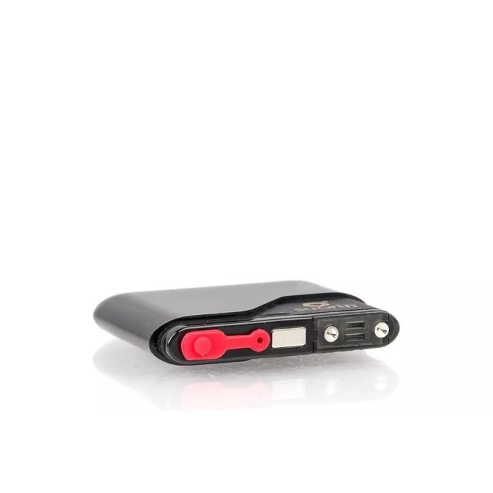 Suorin Air Kartuş yedek parçası, siyah gövdeli, kırmızı dolum tıpası detaylı.