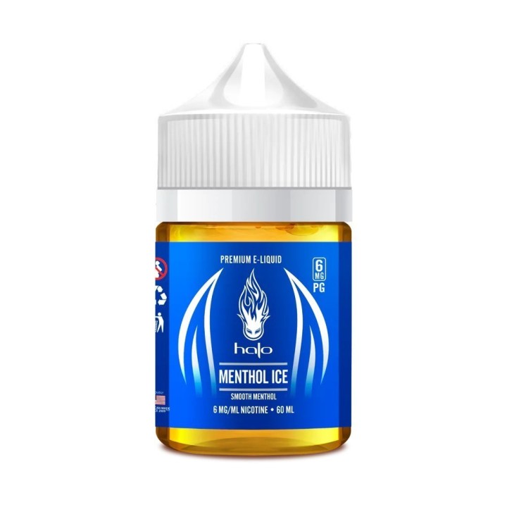 Halo Menthol Ice E Likit 6mg 60ml Premium Smooth Menthol