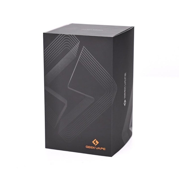 GeekVape T200 Pod Mod orijinal kutusu siyah renkte.