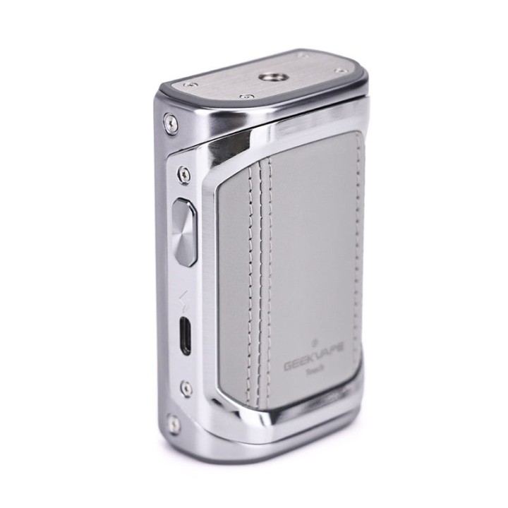 GeekVape T200 Pod Mod Gümüş Gri, Şık Deri Detaylı Vape Cihazı