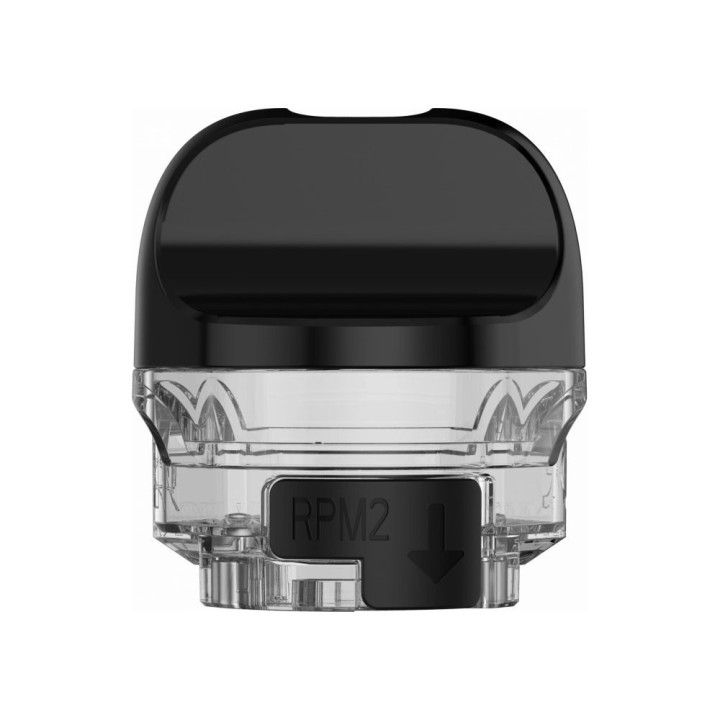 Smok IPX 80 RPM2 Kartuş Şeffaf Siyah Yedek Pod