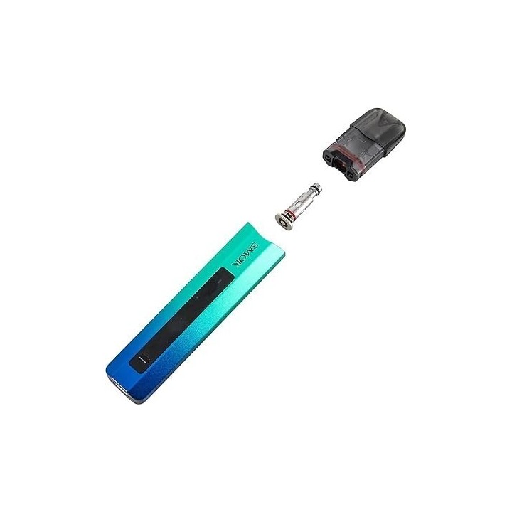Smok Nfix Pro Mavi Yeşil Gradient Kartuş ve Coil Parçaları