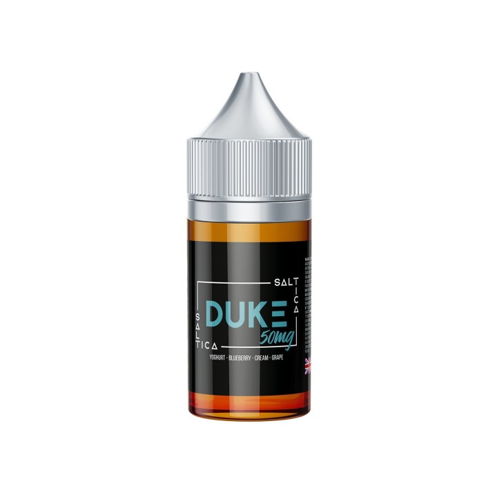 Saltica Duke Salt Likit 50mg Yoğurt & Üzüm Aromalı E-Likit Şişesi