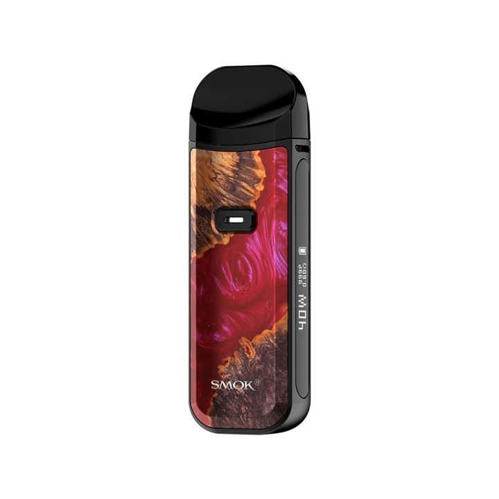 Smok Nord 2 Pod Mod Kırmızı Ahşap Desenli Elektronik Sigara
