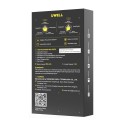 Uwell Caliburn X Pod Mod kutusu, 850mAh pil ve 3ml kapasite bilgileri.