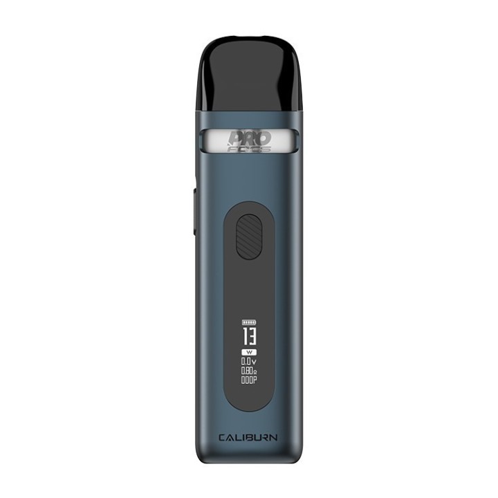 Uwell Caliburn X Pod Mod Mavi, OLED ekranlı, ayarlanabilir watt vape cihazı