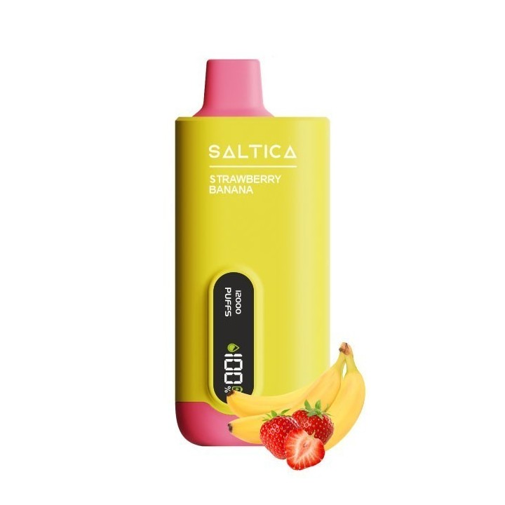 Saltica Digital 12000 Çilek Muz (Strawberry Banana) Kullan At Elektronik Sigara
