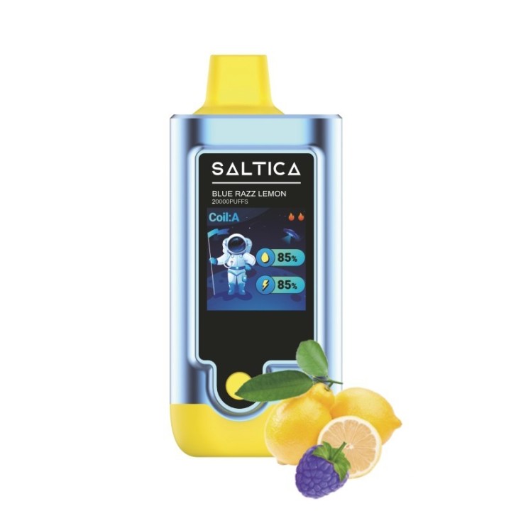 Saltica Digital 20000 Blue Razz Lemon Kullan At Elektronik Sigara