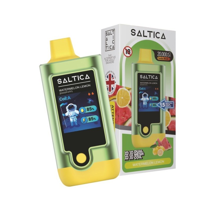Saltica Digital 20000 Watermelon Lemon Kullan At, yeşil/sarı.