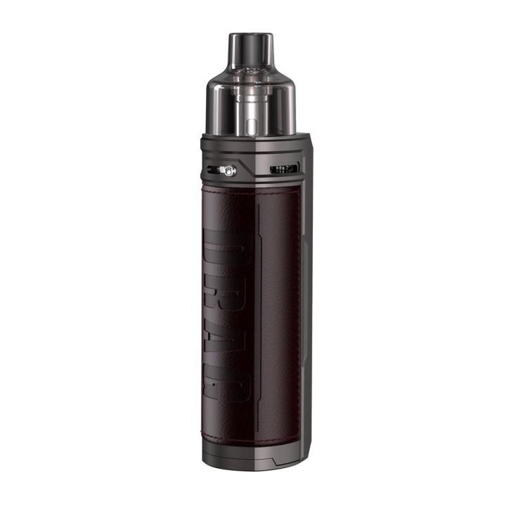 Voopoo Drag X Pod Mod Koyu Kahverengi Deri Kaplama Elektronik Sigara