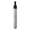 Voopoo Doric Galaxy Pen Pod Mod gümüş renkli, kompakt elektronik sigara.