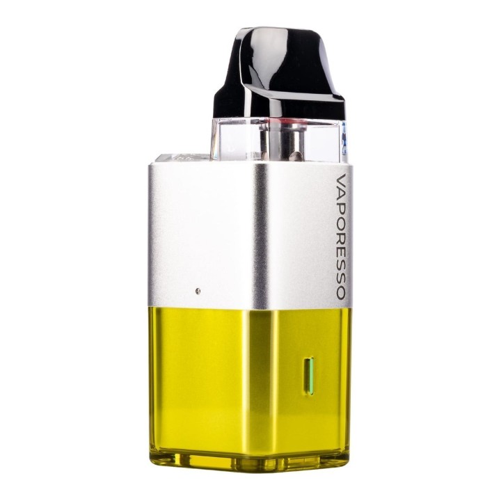 Vaporesso Xros Cube Pod Mod Gümüş Sarı, kompakt elektronik sigara