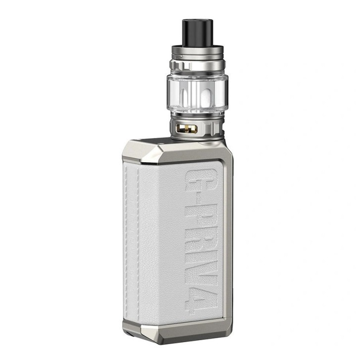Smok G PRIV 4 Pod Mod Beyaz, Deri Kaplama, Elektronik Sigara