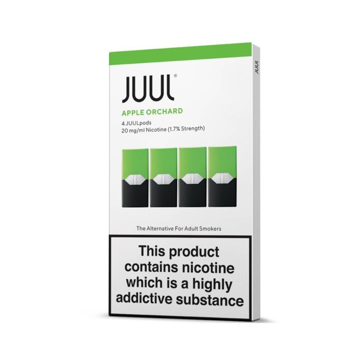 Juul Apple Orchard 1.7% Nikotin Kartuş Paketi 4'lü