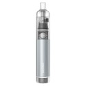 Aspire Cyber G Pod Mod gümüş renkli, şeffaf tanklı elektronik sigara
