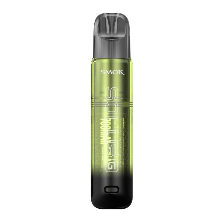 Smok Solus G Pod Mod, Neon Yeşil, 700mAh, şarj edilebilir elektronik sigara.