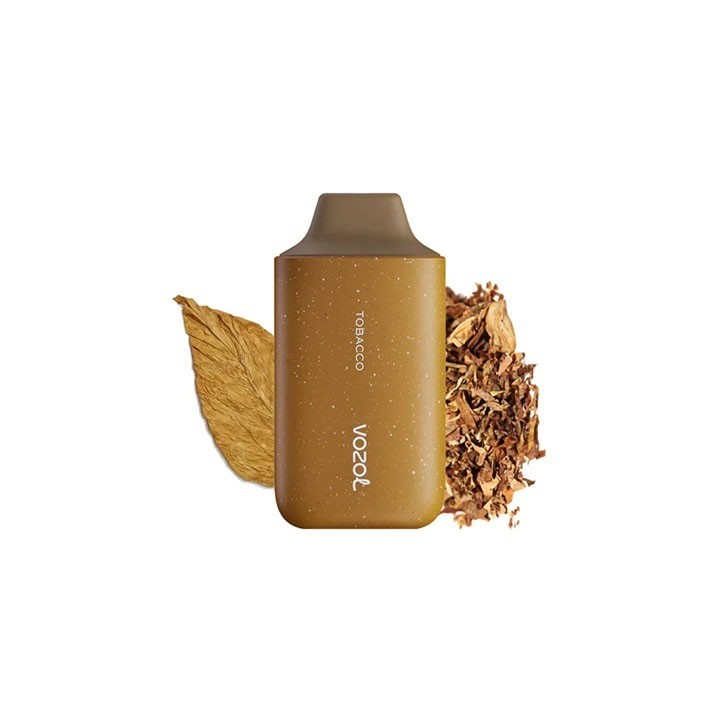 Vozol Star 6000 Kullan At Tobacco: Kahverengi Tek Kullanımlık Elektronik Sigara