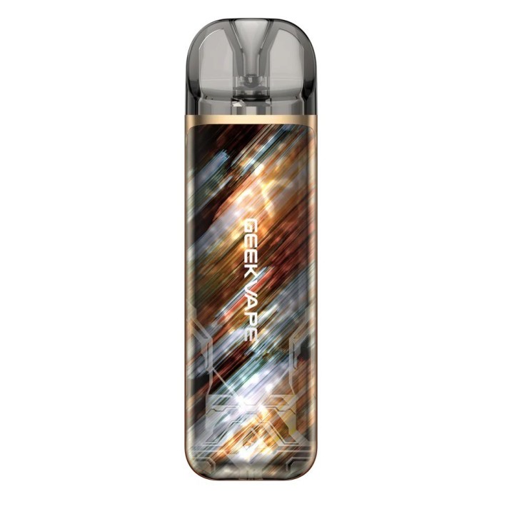 GeekVape Obelisk U Pod Mod, Soyut Desenli, Altın Detaylı Elektronik Sigara