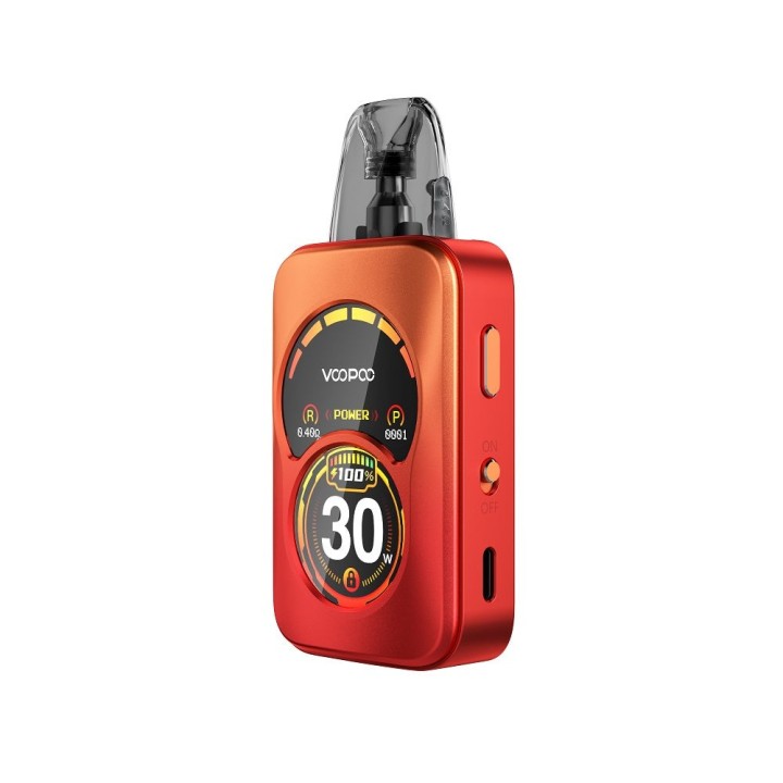 Voopoo Argus A Pod Mod Kırmızı, dijital ekranlı, kompakt elektronik sigara