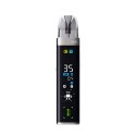 Uwell Caliburn G3 Pro Pod Mod Siyah, dijital ekranlı kompakt elektronik sigara.