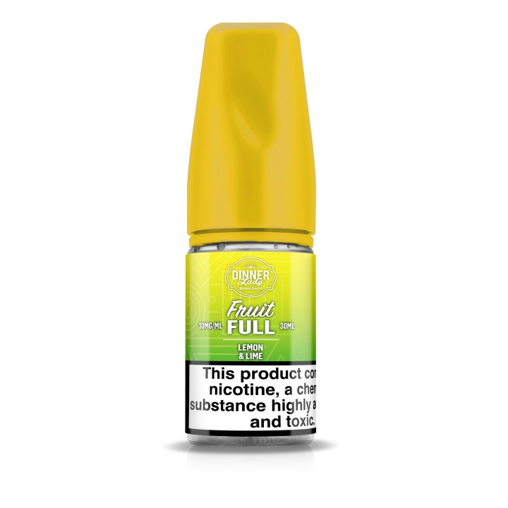 Dinner Lady Full Lemon & Lime Salt Likit 30ML Sarı Kapaklı