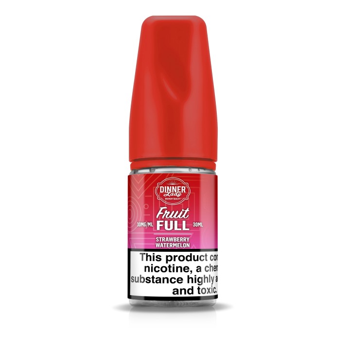 Dinner Lady Strawberry Watermelon Salt Likit 30ML Kırmızı Kapaklı