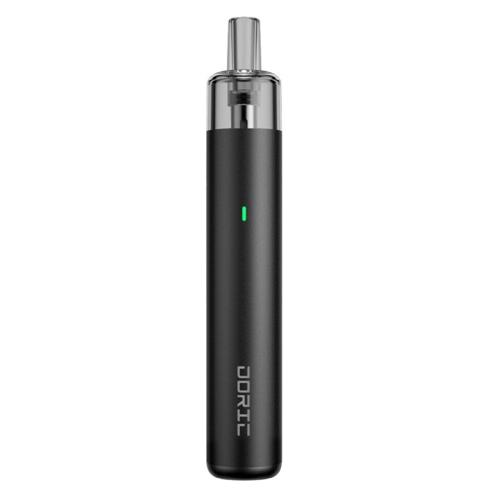 Voopoo Doric 20 SE Pod Mod Siyah, şık ve kompakt elektronik sigara.