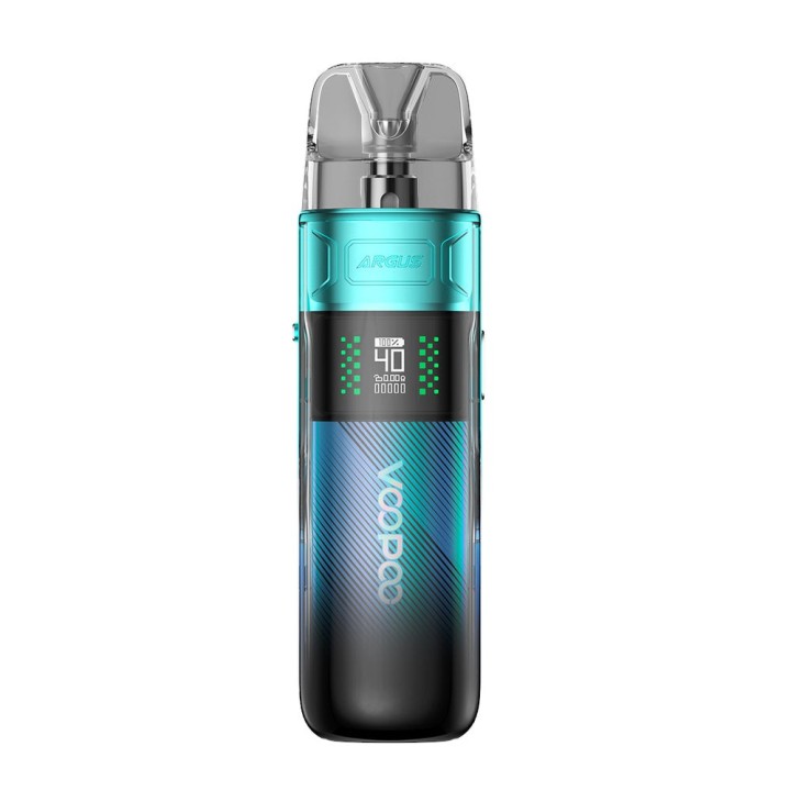 Voopoo Argus E40 Pod Mod, Mavi/Siyah, Dijital Ekran