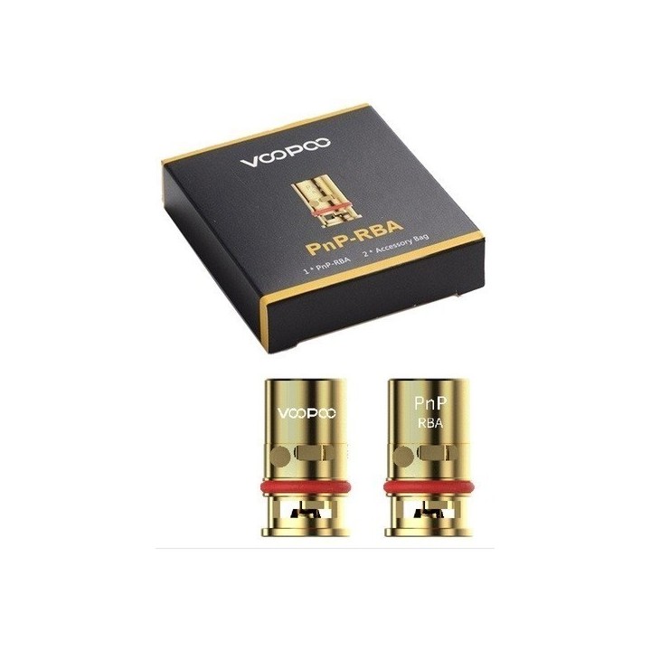 Voopoo Drag X PnP RBA Coil (Altın) Yedek Parça Kutusuyla