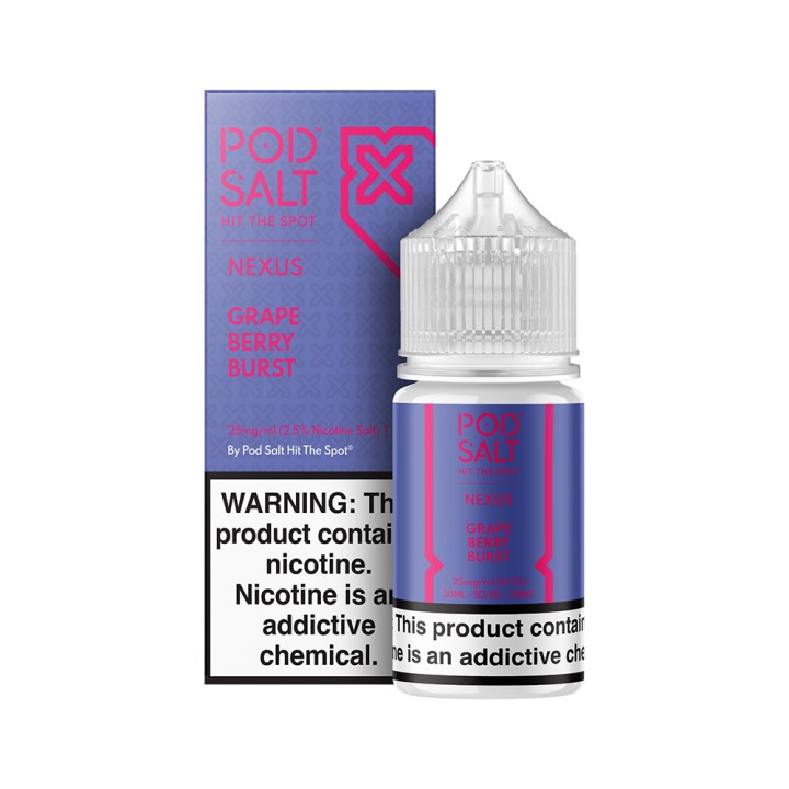 Pod Salt Grape Berry Burst Nexus Salt Likit 25mg E-Likit