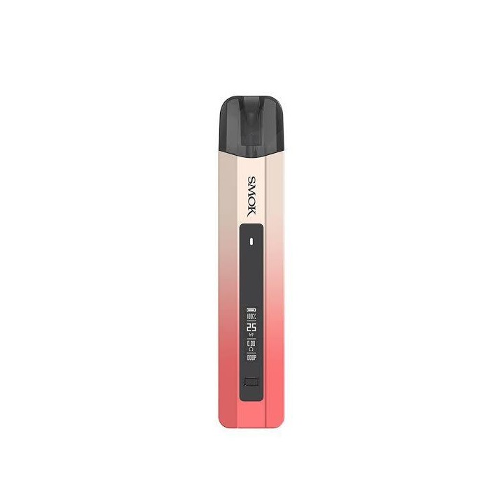 Smok Nfix Pro Pod Mod pembe gradyan, ayarlanabilir watt ekranlı elektronik sigara