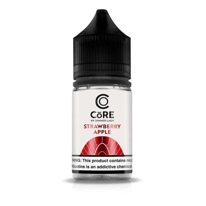 Dinner Lady Core Strawberry Apple Ice Salt Likit, Siyah Kapaklı Beyaz Etiketli