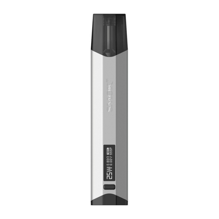 Smok Nfix Pod Mod Gümüş renkli, ince gövdeli elektronik sigara