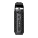 Smok NOVO 5 Pod Mod, karbon fiber desenli, siyah, ayarlanabilir watt ekranlı.