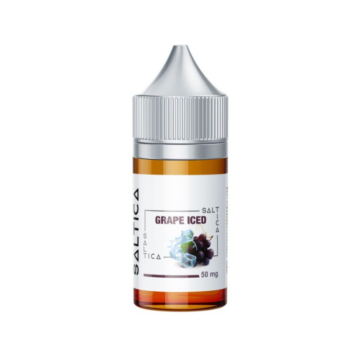 Saltica Grape Ice Salt Likit 50 mg amber şişe