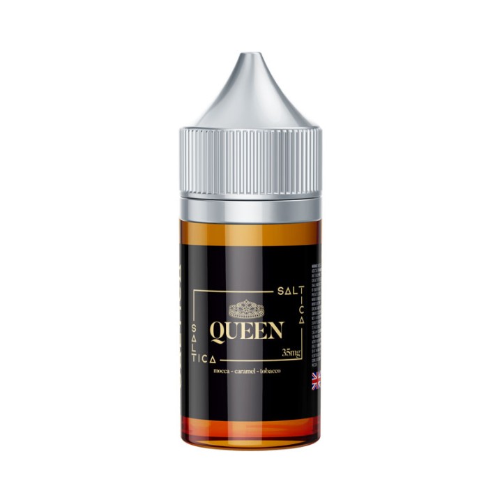 Saltica Queen Salt Likit 35mg Mocca Caramel Tobacco