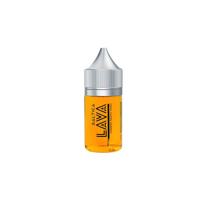 Saltica Lava Salt Likit 50mg Çilek Ananas Hindistan Cevizi Aromalı