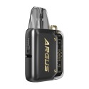 Voopoo Argus P1 Pod Mod Siyah, şeffaf kartuşlu, kompakt elektronik sigara