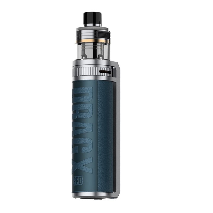 Voopoo Drag X Pro Pod Mod Mavi Deri, Gümüş Metalik Elektronik Sigara