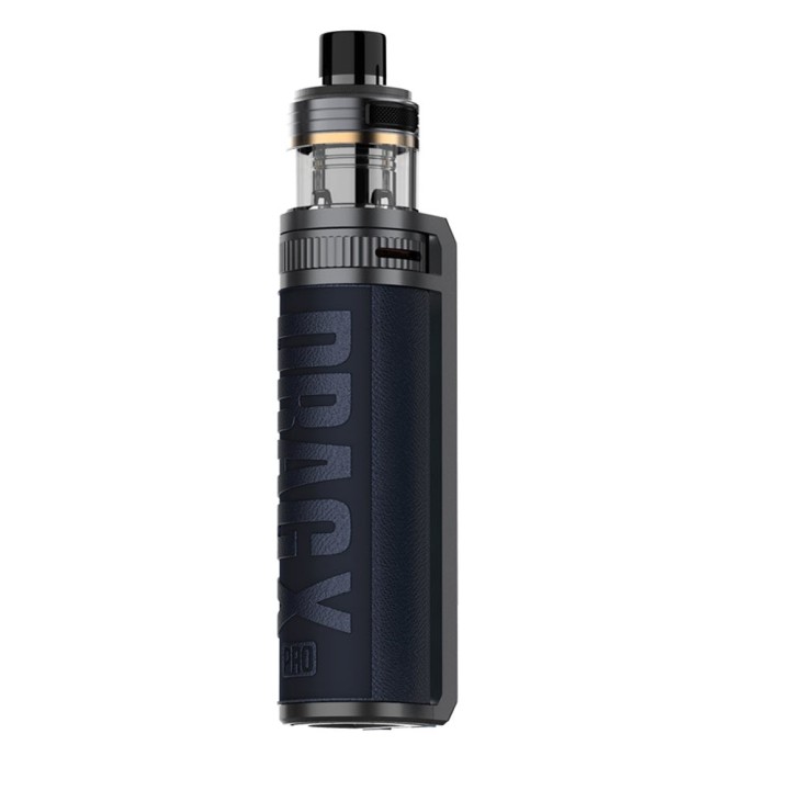 Voopoo Drag X Pro Pod Mod - Koyu Mavi Deri Kaplama Elektronik Sigara