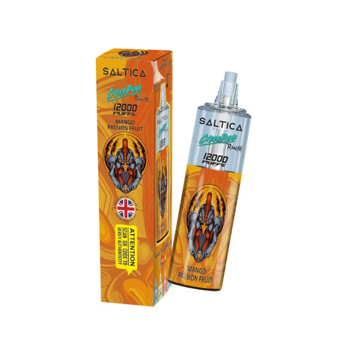 Saltica Cyberpunk 12000 Mango Passion Fruit Kullan At Elektronik Sigara